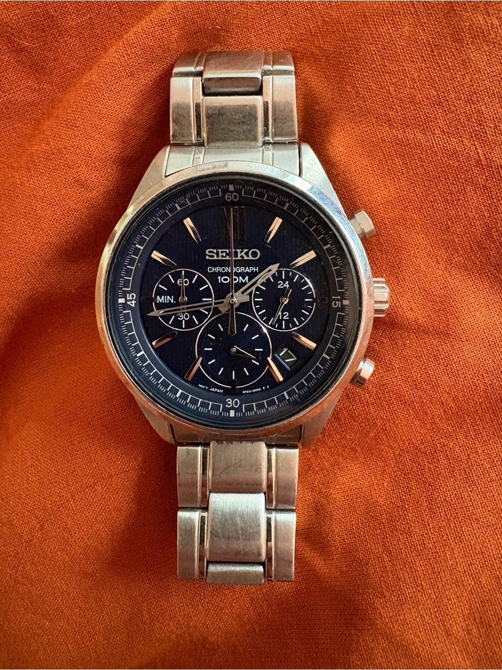 Seiko Chronograph 100M Watch
